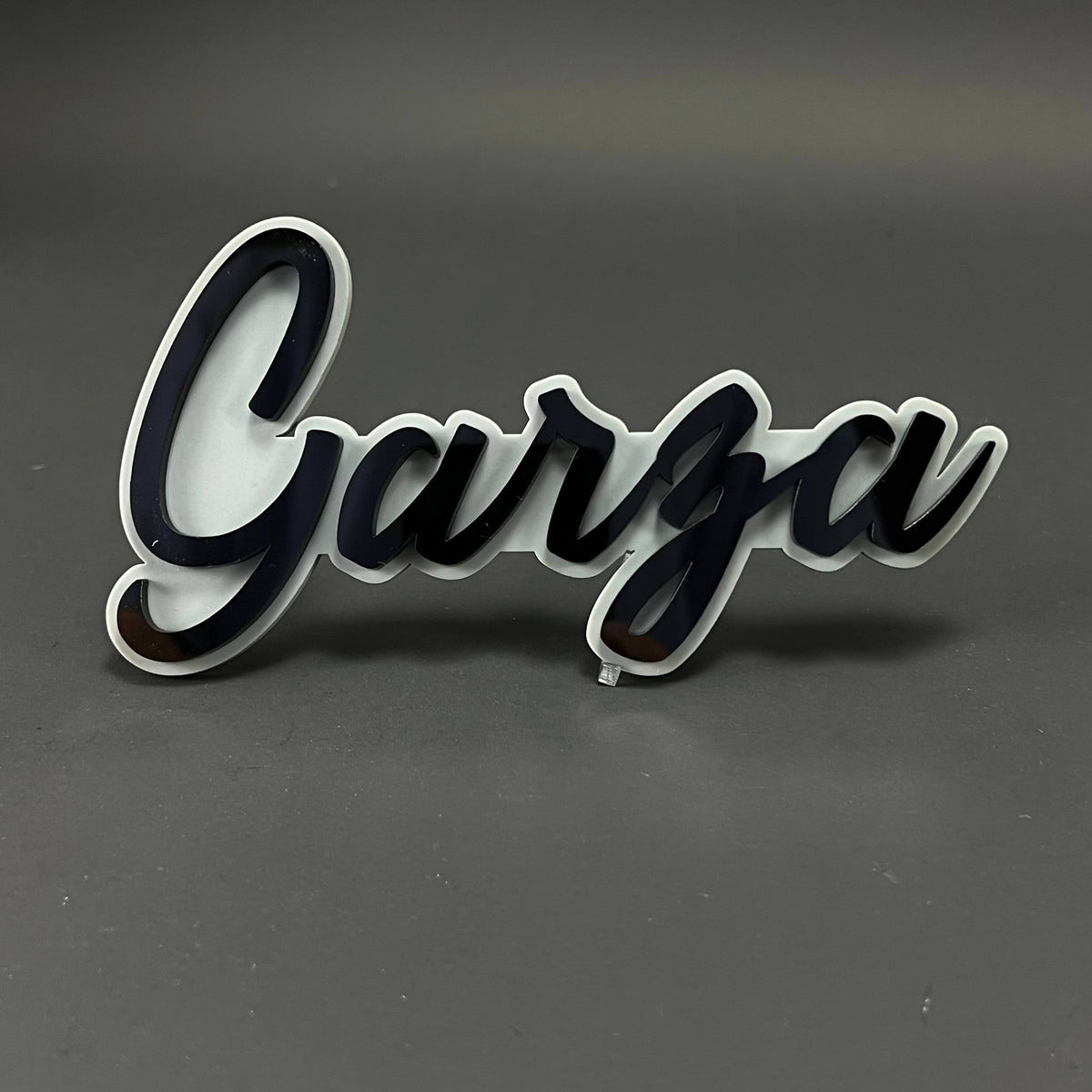 1PC Garza 3D Acrylic Badge - Car Truck Emblem Fender Tailgate Trunk Sticker