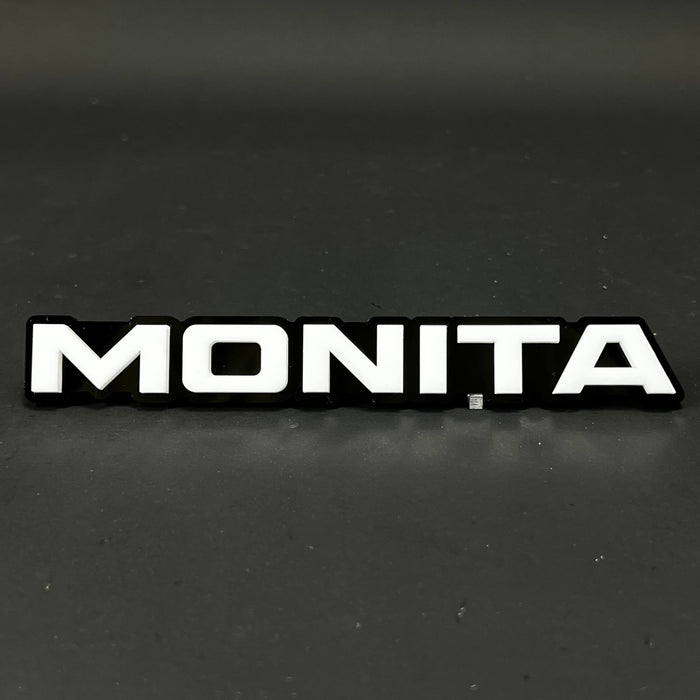 1PC MONITA 3D Acrylic Badge - Car Truck Emblem Fender Tailgate Trunk Sticker