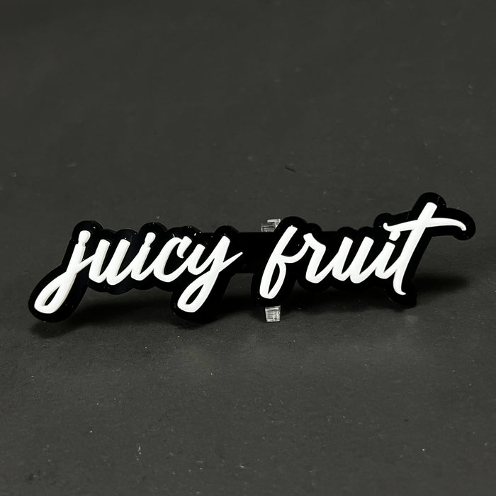 1PC juicy fruit 3D Acrylic Badge - Car Truck Emblem Fender Sticker