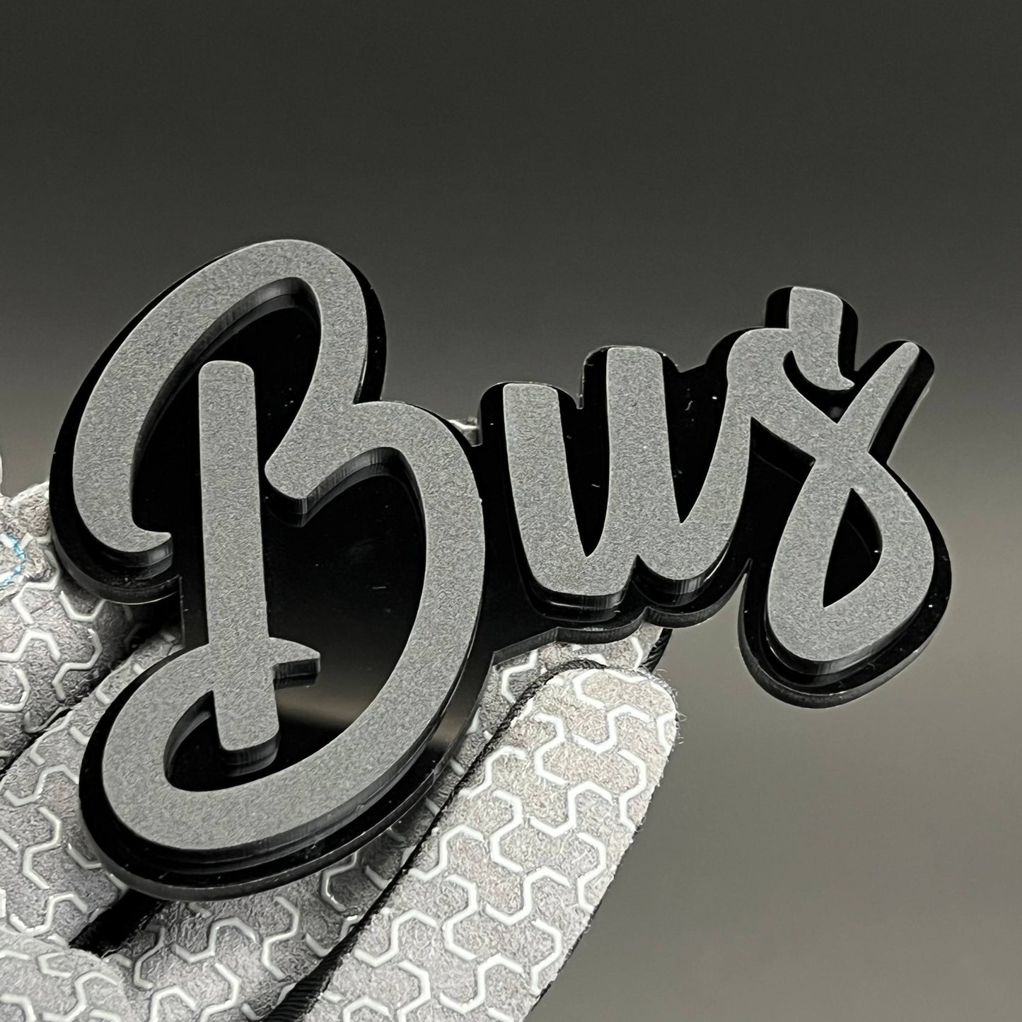 1PC Bus 3D Acrylic Badge - Car Truck Emblem Fender Tailgate Trunk Sticker