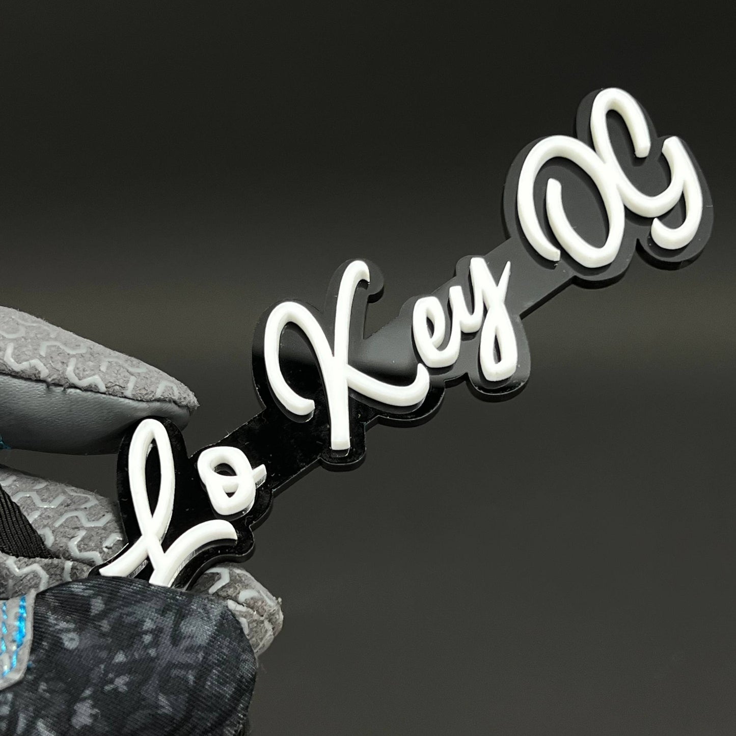 1PC Lo Key OG 3D Acrylic Badge - Car Truck Emblem Fender Tailgate Trunk Sticker