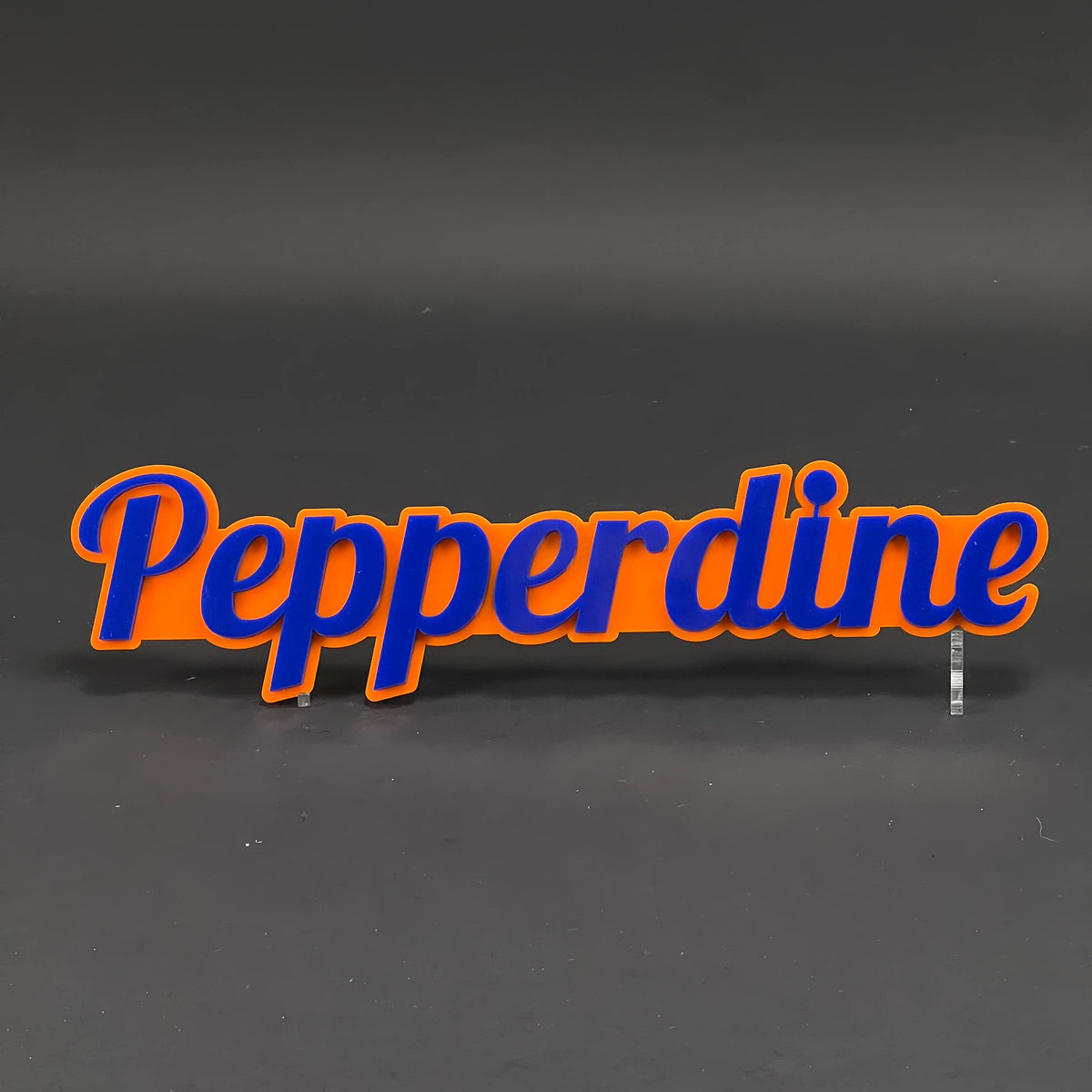 1PC Pepperdine 3D Acrylic Badge - Car Truck Emblem Fender Tailgate Trunk Sticker