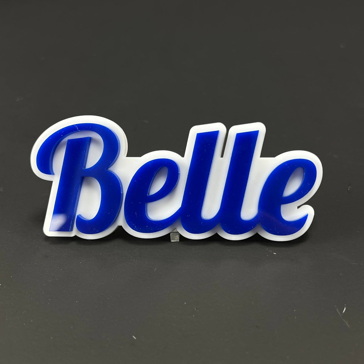 1PC Belle 3D Acrylic Badge - Car Truck Emblem Fender Tailgate Trunk Sticker