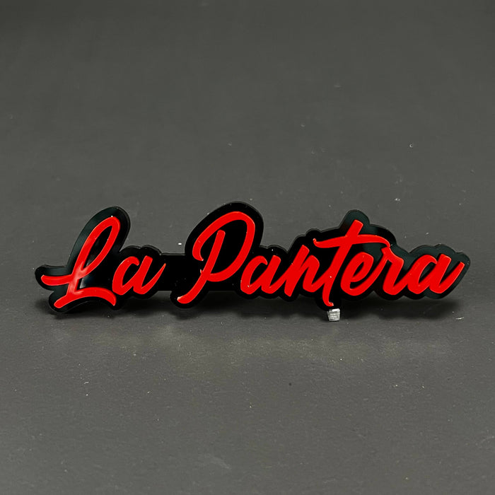 1PC La Pantera 3D Acrylic Badge - Car Truck Emblem Fender Tailgate Trunk Sticker