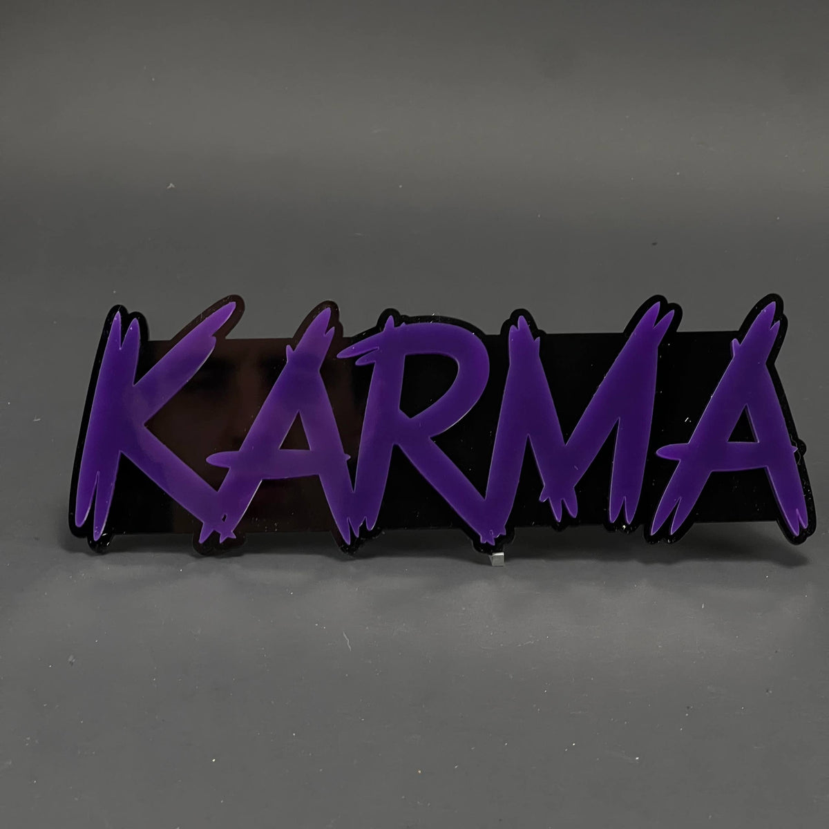 1PC KARMA 3D Acrylic Badge - Car Truck Emblem Fender Tailgate Trunk Sticker