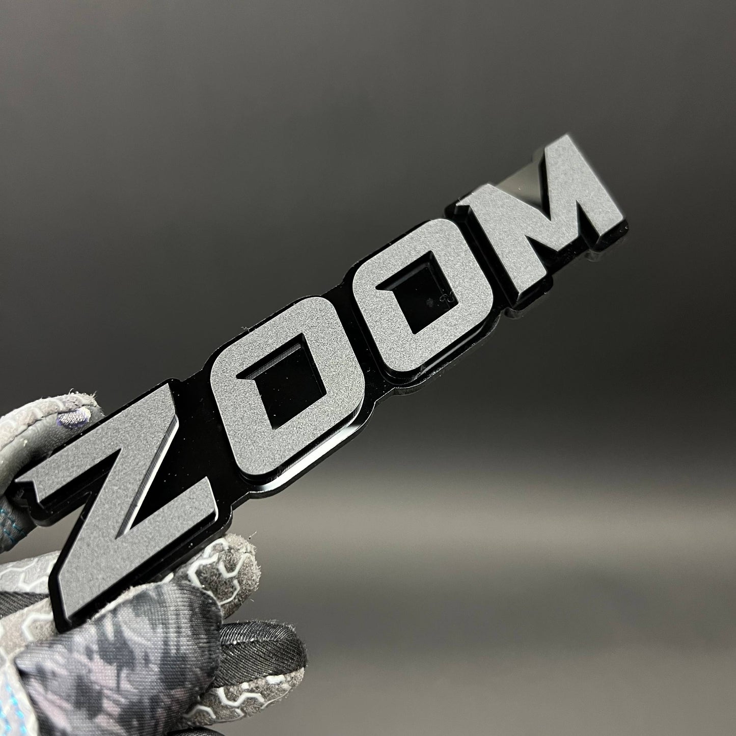 1PC ZOOM 3D Acrylic Badge - Car Truck Emblem Fender Tailgate Trunk Sticker