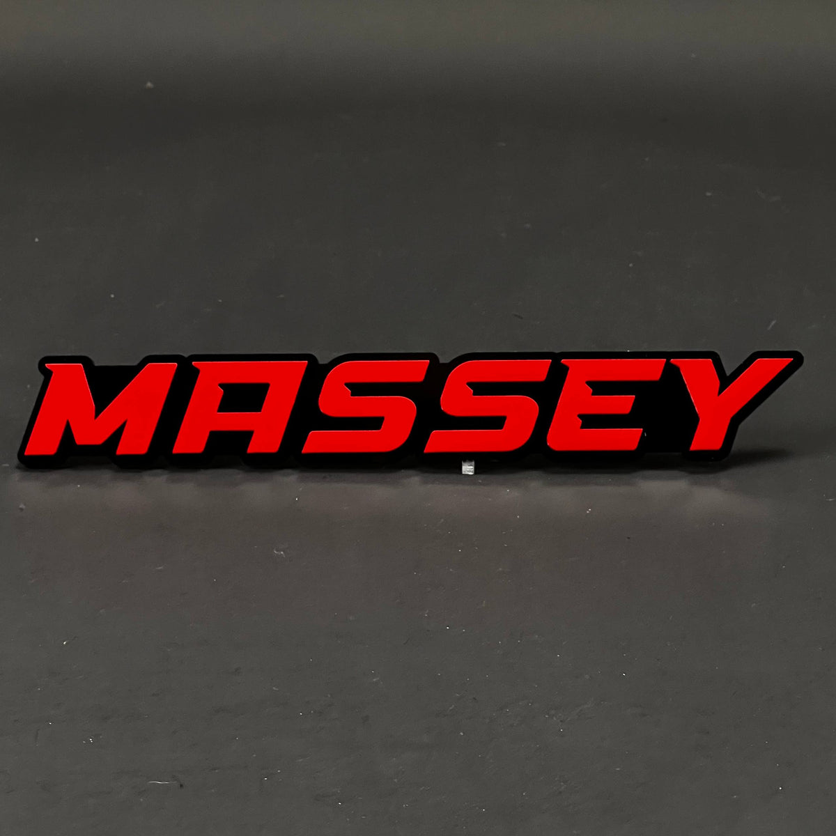 1PC MASSEY 3D Acrylic Badge - Car Truck Emblem Fender Tailgate Trunk Sticker