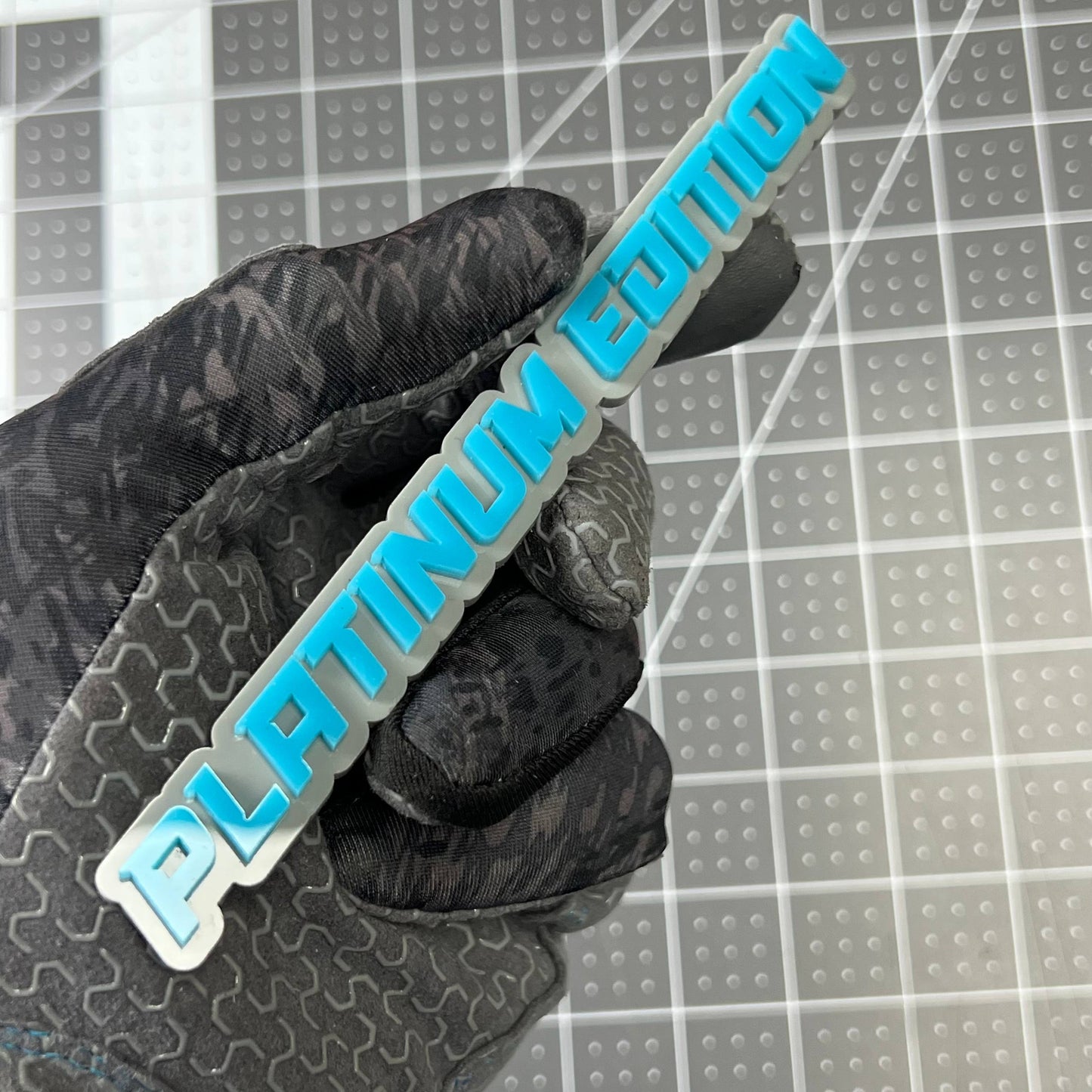 Platinum Edition 3D Acrylic Badge - Car Truck Emblem Fender Tailgate Trunk Sticker