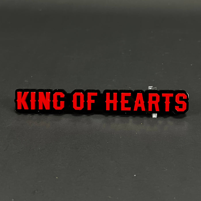 1PC KING OF HEARTS 3D Acrylic Badge - Car Truck Emblem Fender Sticker
