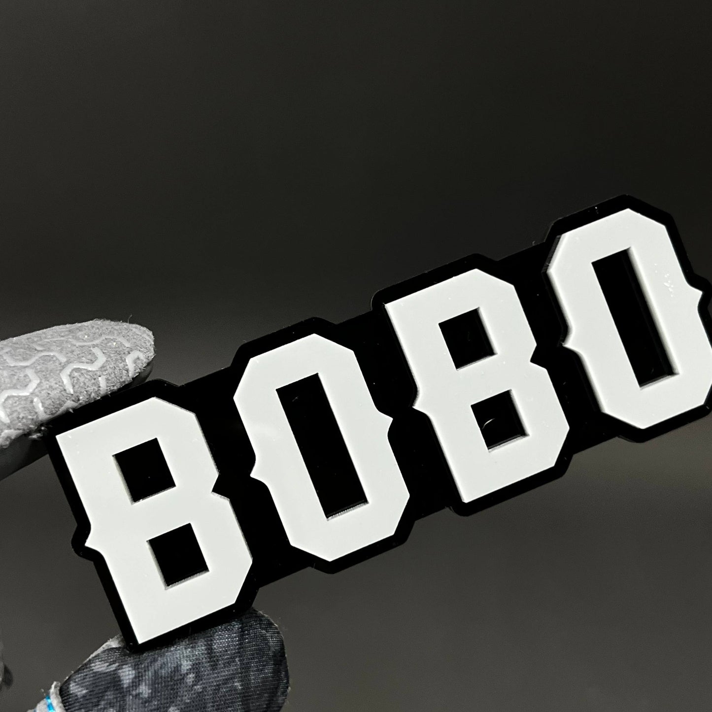 1PC BOBO 3D Acrylic Badge - Car Truck Emblem Fender Tailgate Trunk Sticker
