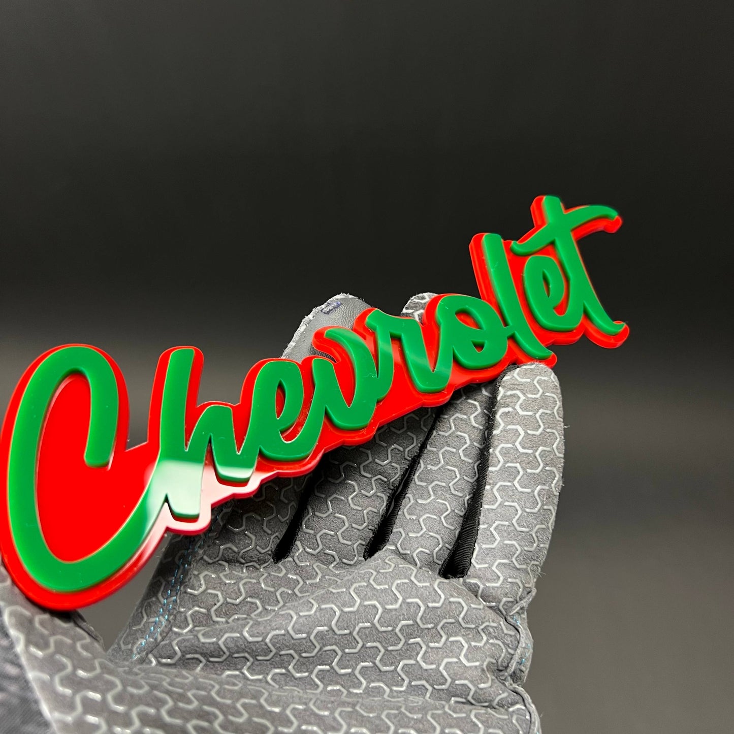 1PC Chevrolet 3D Acrylic Badge - Car Truck Emblem Fender Tailgate Trunk Sticker
