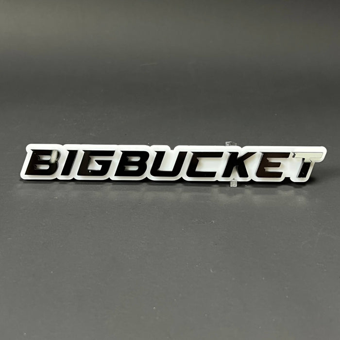 1PC BIGBUCKET 3D Acrylic Badge - Car Truck Emblem Fender Tailgate Trunk Sticker