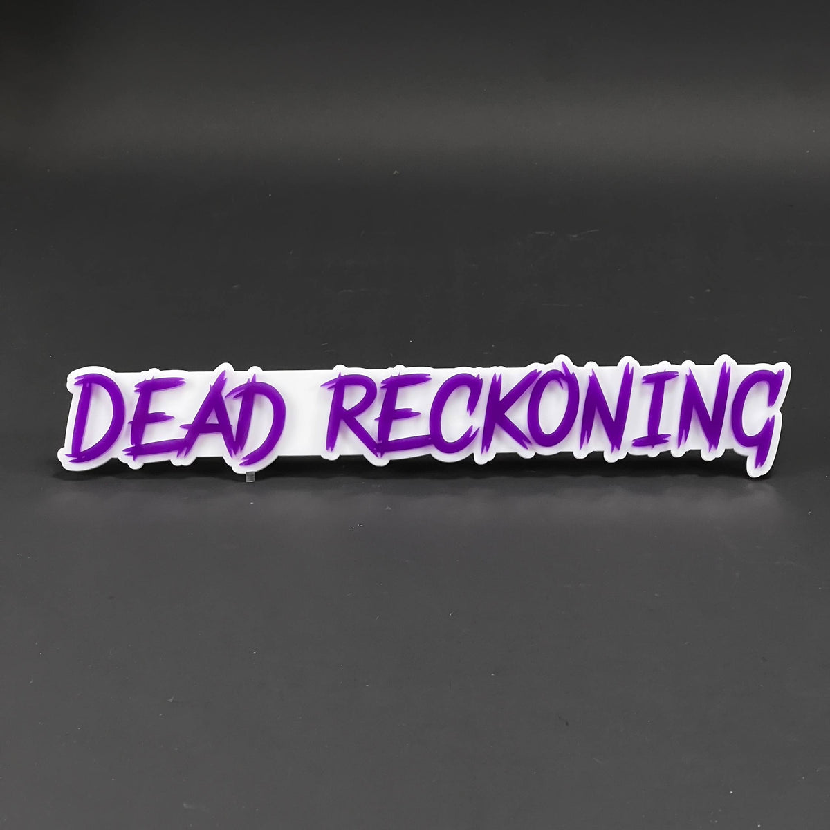 1PC DEAD RECKONING 3D Acrylic Badge - Car Truck Emblem Fender Sticker