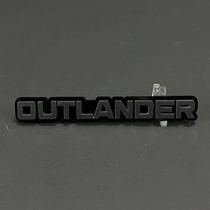 1PC OUTLANDER 3D Acrylic Badge - Car Truck Emblem Fender Tailgate Trunk Sticker