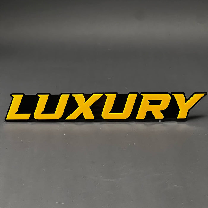 1PC LUXURY 3D Acrylic Badge - Car Truck Emblem Fender Tailgate Trunk Sticker