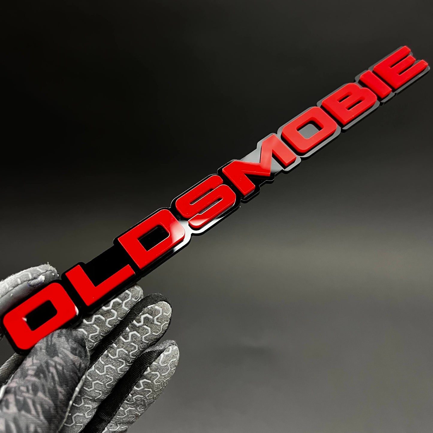 1PC OLDSMOBIE 3D Acrylic Badge - Car Truck Emblem Fender Tailgate Trunk Sticker