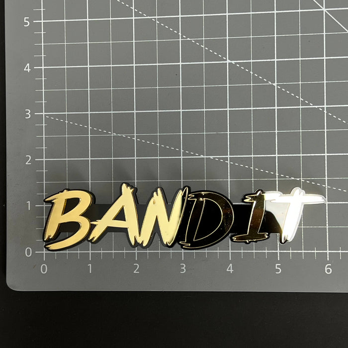 1PC BAND1T 3D Acrylic Badge - Car Truck Emblem Fender Tailgate Trunk Sticker