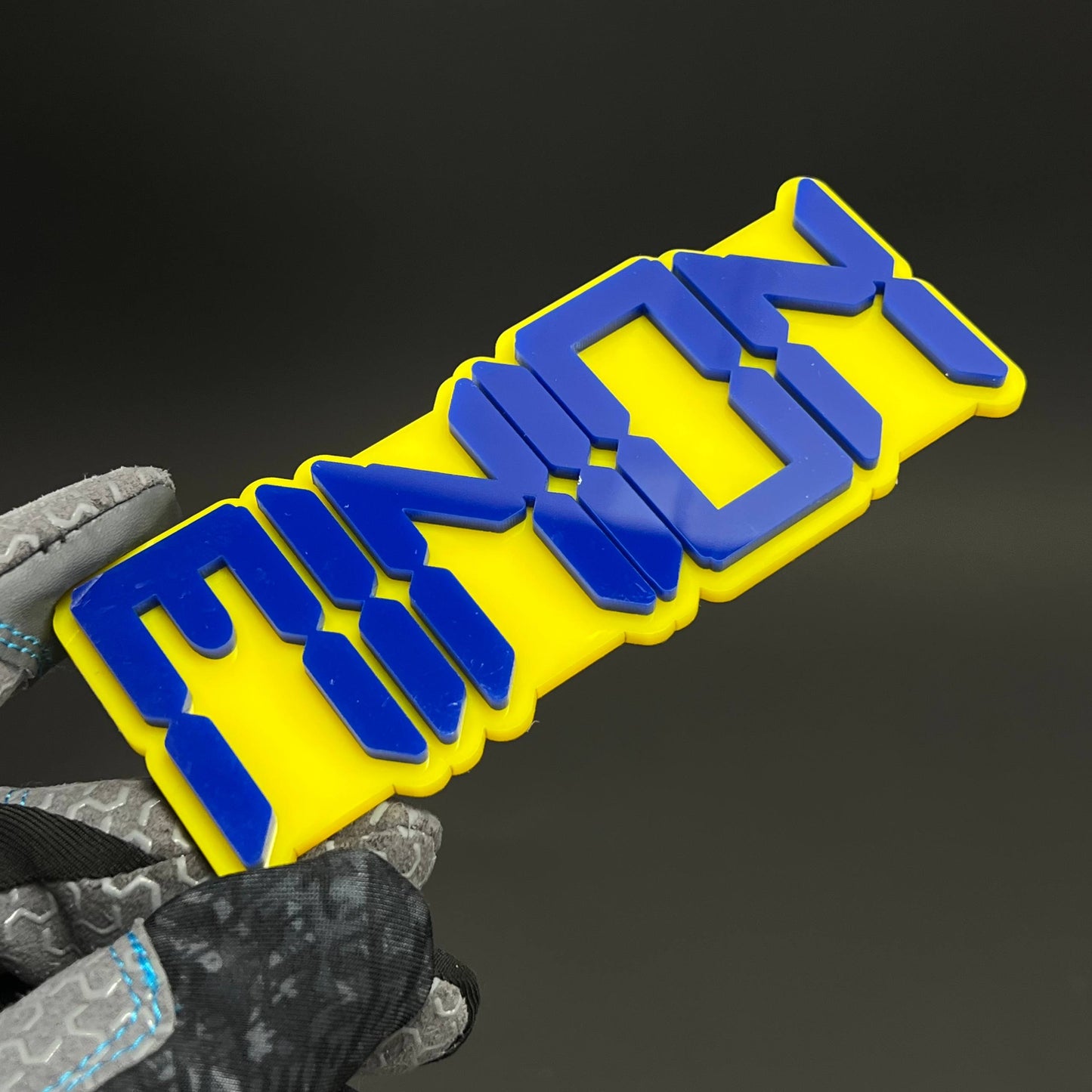 1PC MINION 3D Acrylic Badge - Car Truck Emblem Fender Tailgate Trunk Sticker
