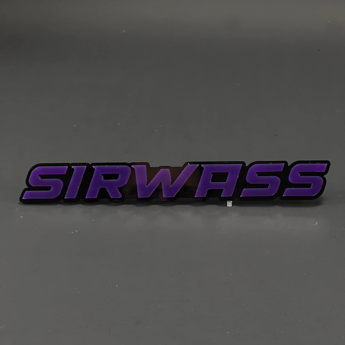 1PC SIRWASS 3D Acrylic Badge - Car Truck Emblem Fender Tailgate Trunk Sticker