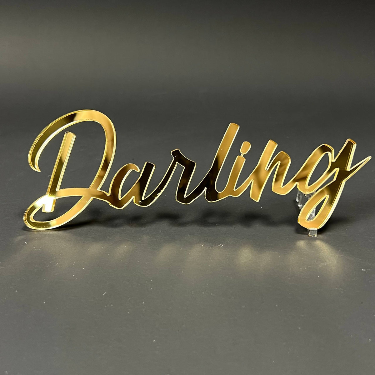 1PC Darling 3D Acrylic Badge - Car Truck Emblem Fender Tailgate Trunk Sticker