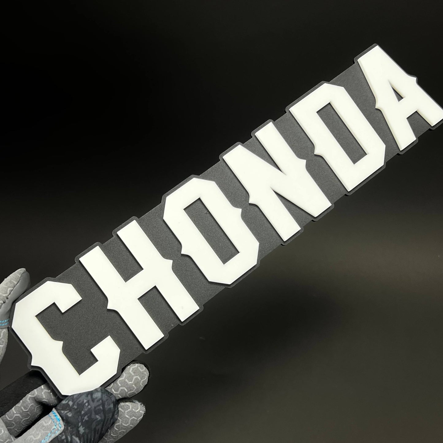 1PC CHONDA 3D Acrylic Badge - Car Truck Emblem Fender Tailgate Trunk Sticker