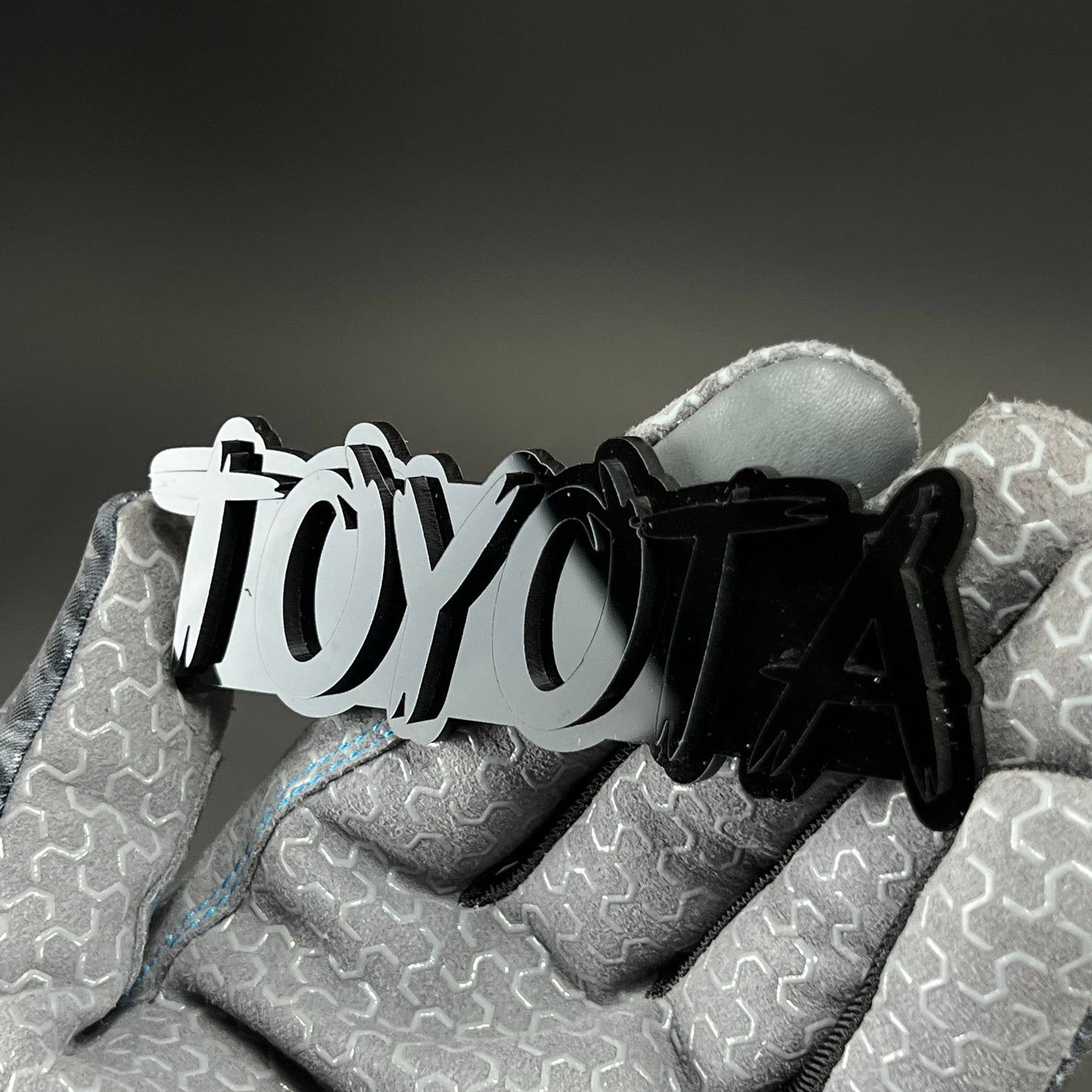 1PC TOYOTA 3D Acrylic Badge - Car Truck Emblem Fender Tailgate Trunk Sticker