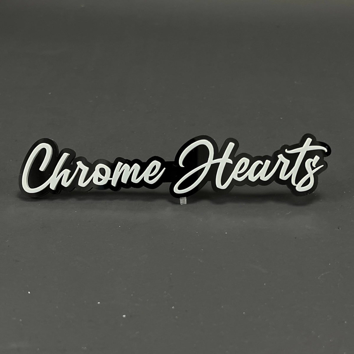 1PC Chrome Hearts 3D Acrylic Badge - Car Truck Emblem Fender Sticker