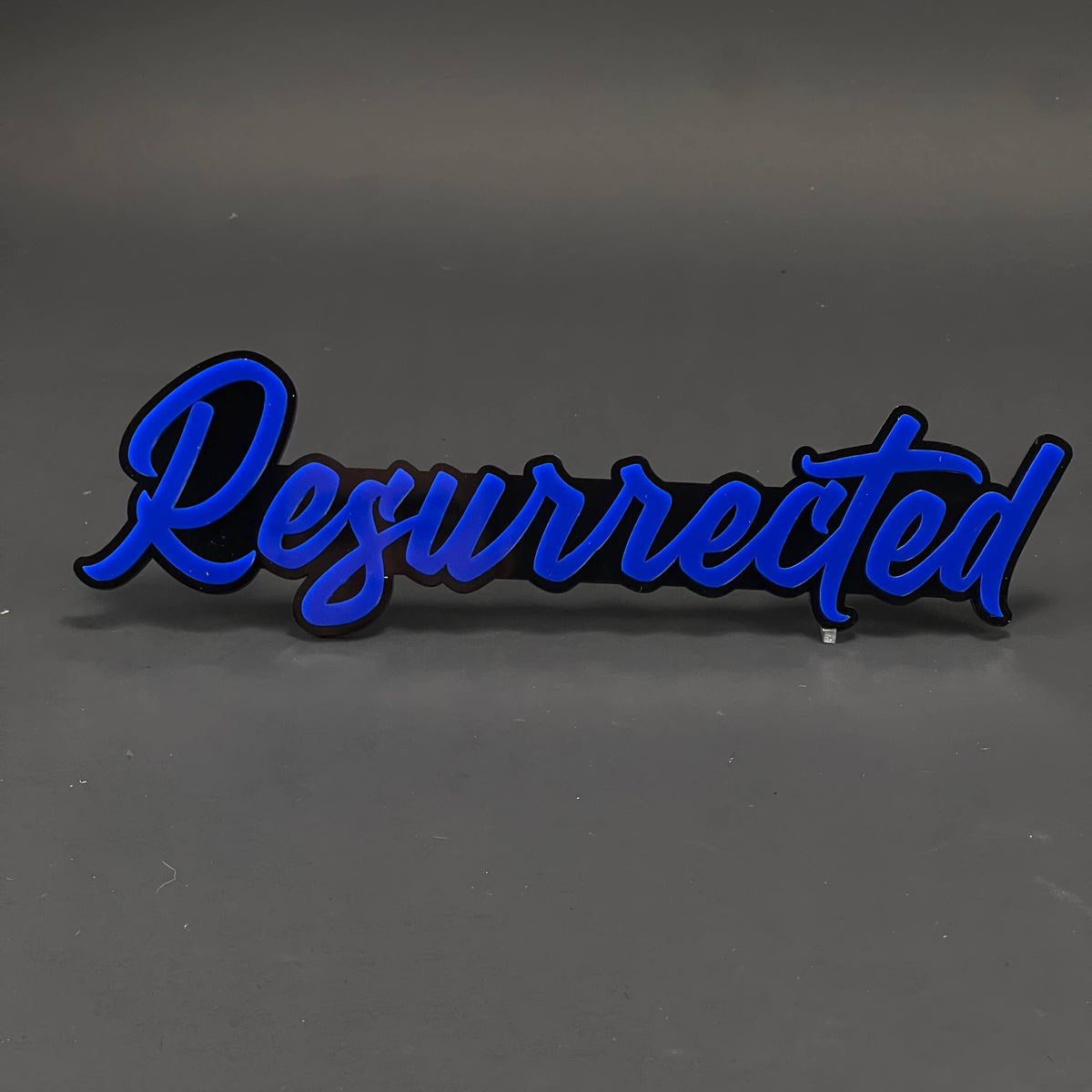 1PC Resurrected 3D Acrylic Badge - Car Truck Emblem Fender Sticker