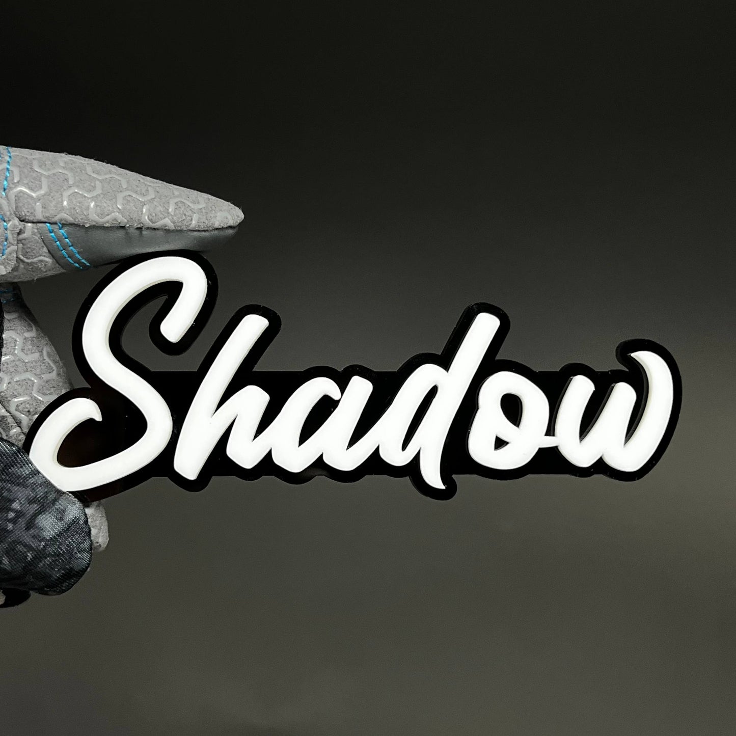 1PC Shadow 3D Acrylic Badge - Car Truck Emblem Fender Tailgate Trunk Sticker