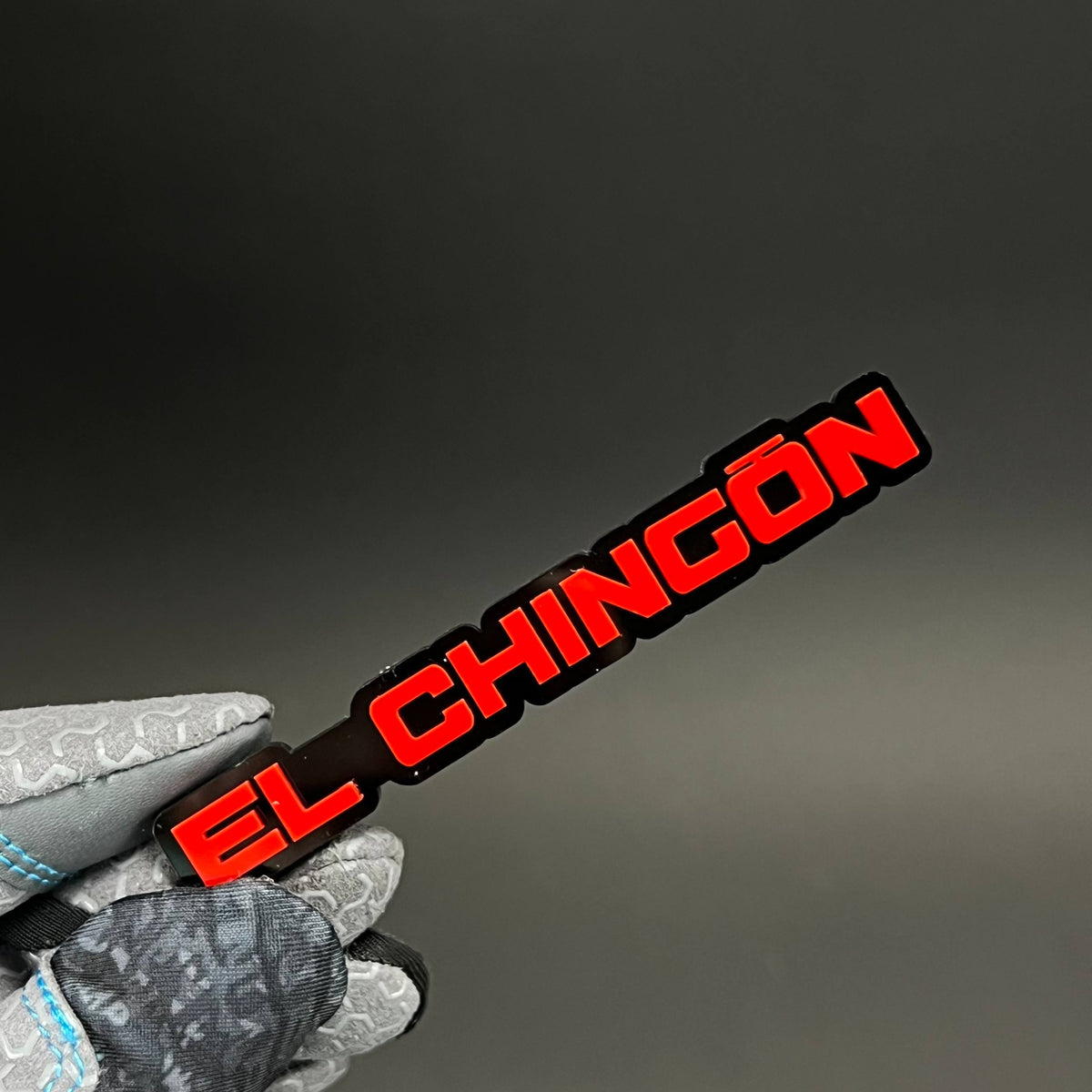 1PC EL CHINGON 3D Acrylic Badge - Car Truck Emblem Fender Tailgate Trunk Sticker
