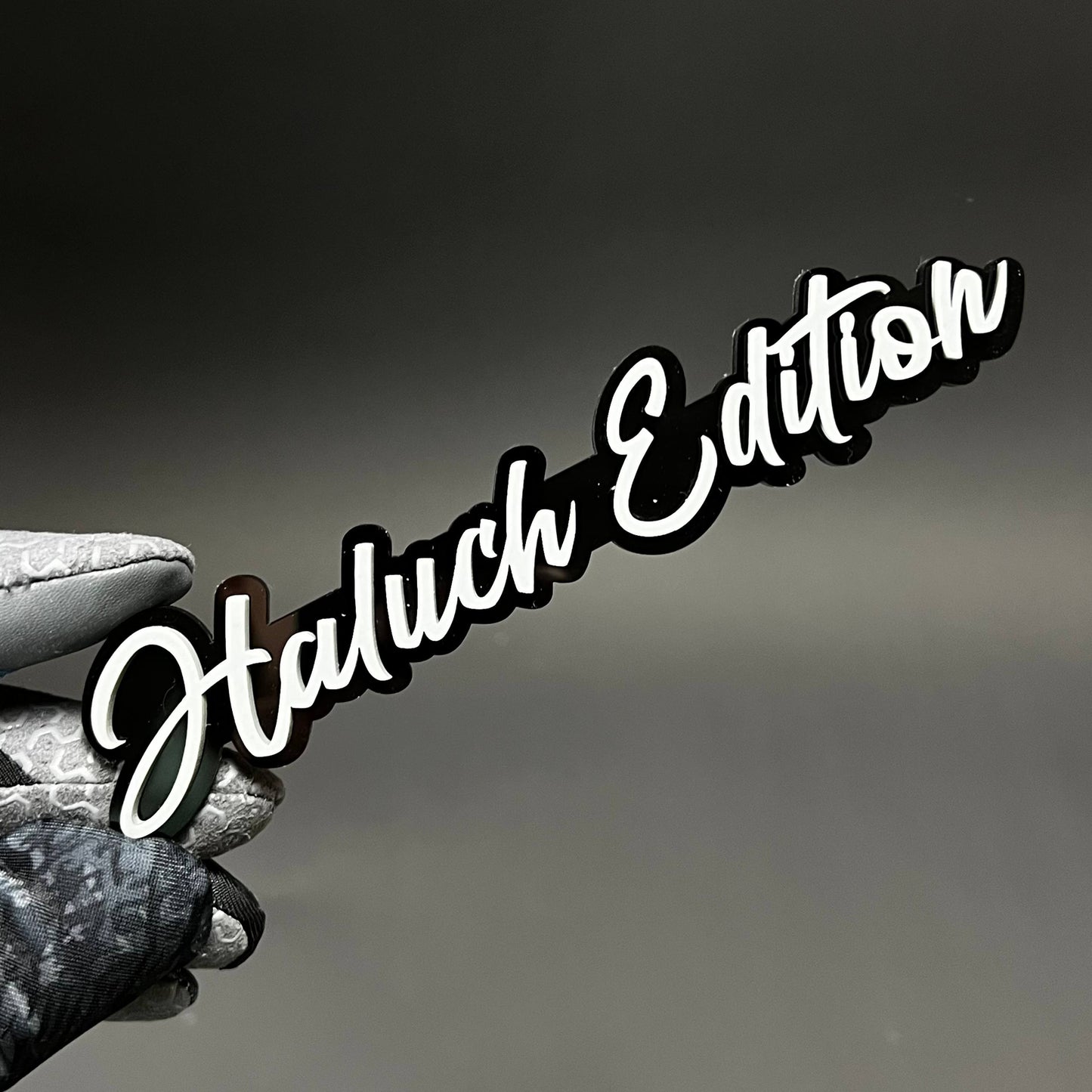 1PC Haluch Edition 3D Acrylic Badge - Car Truck Emblem Fender Sticker