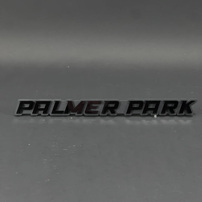 1PC PALMER PARK 3D Acrylic Badge - Car Truck Emblem Fender Sticker