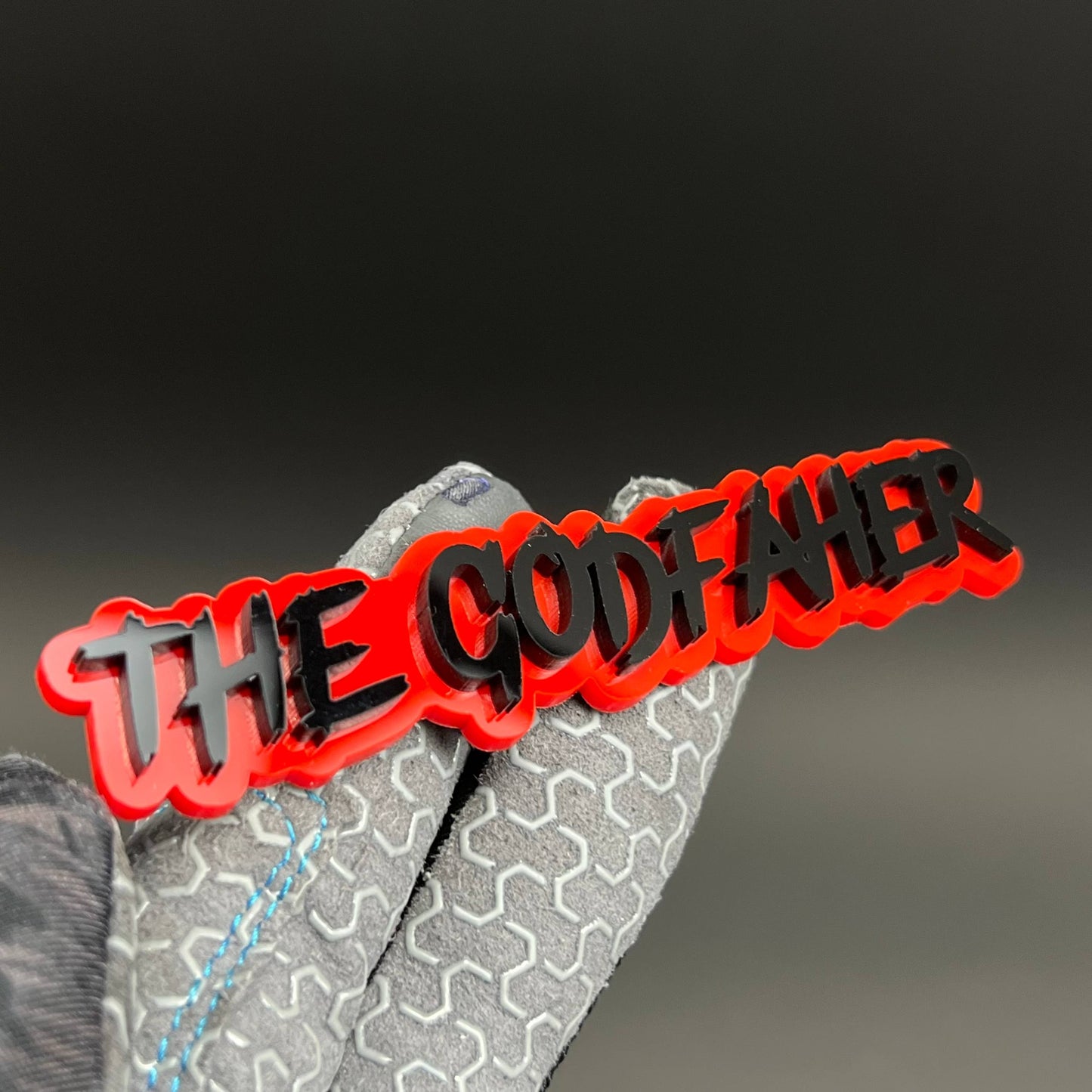1PC THE GODFATHER 3D Acrylic Badge - Car Truck Emblem Fender Sticker