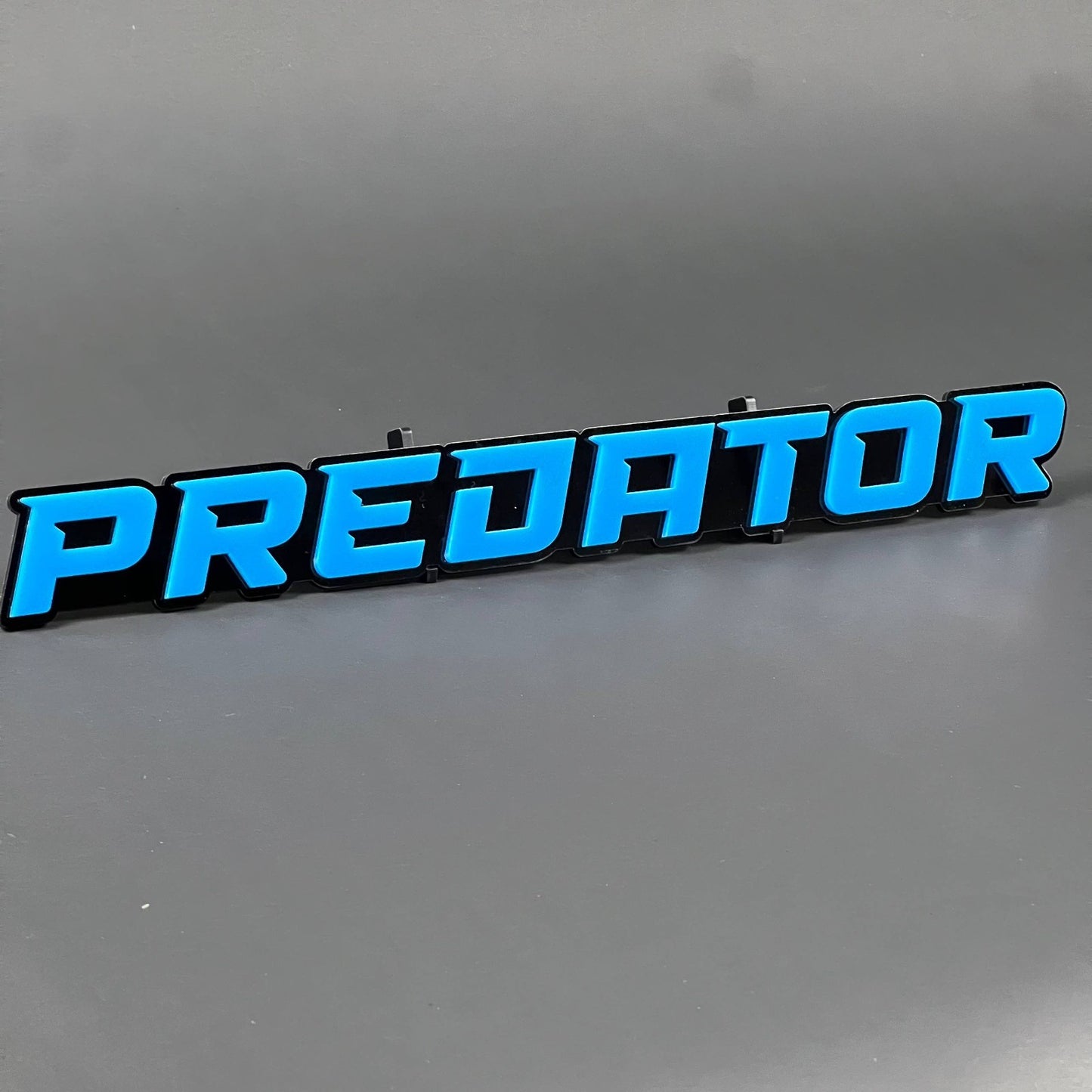 1PC PREDATOR 3D Badge – Acrylic Fender Trunk Tailgate Car Truck Decal