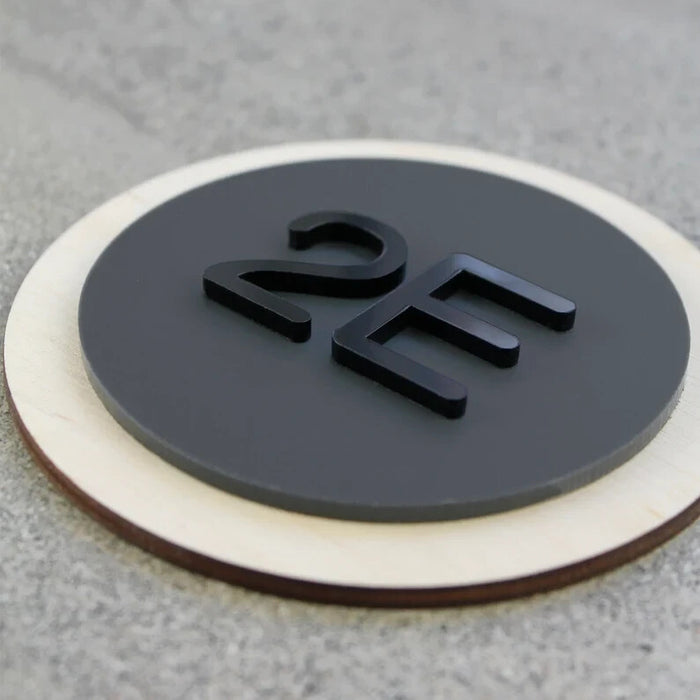 House Number Plaques House Door Number Signs Matt Personalised Address Plaques
