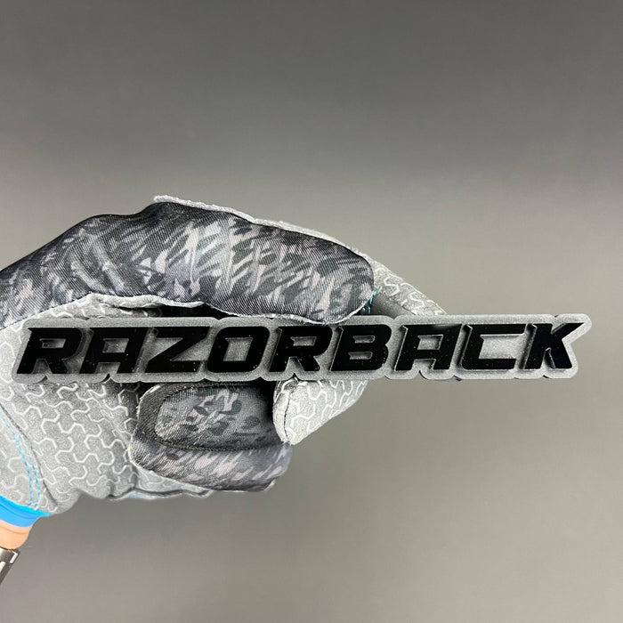 1PC RAZORBACK 3D Emblem Badge – Acrylic Fender Trunk Car Truck Decal