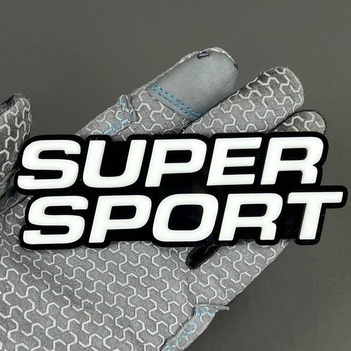 1PC SUPER SPORT 3D Badge – Acrylic Fender Tailgate Car Truck Sticker Decal