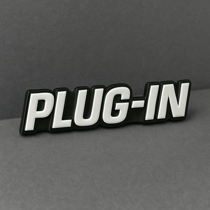 1PC PLUG-IN 3D Emblem Multicolor Custom Badge Sticker for Car SUV TRUCK