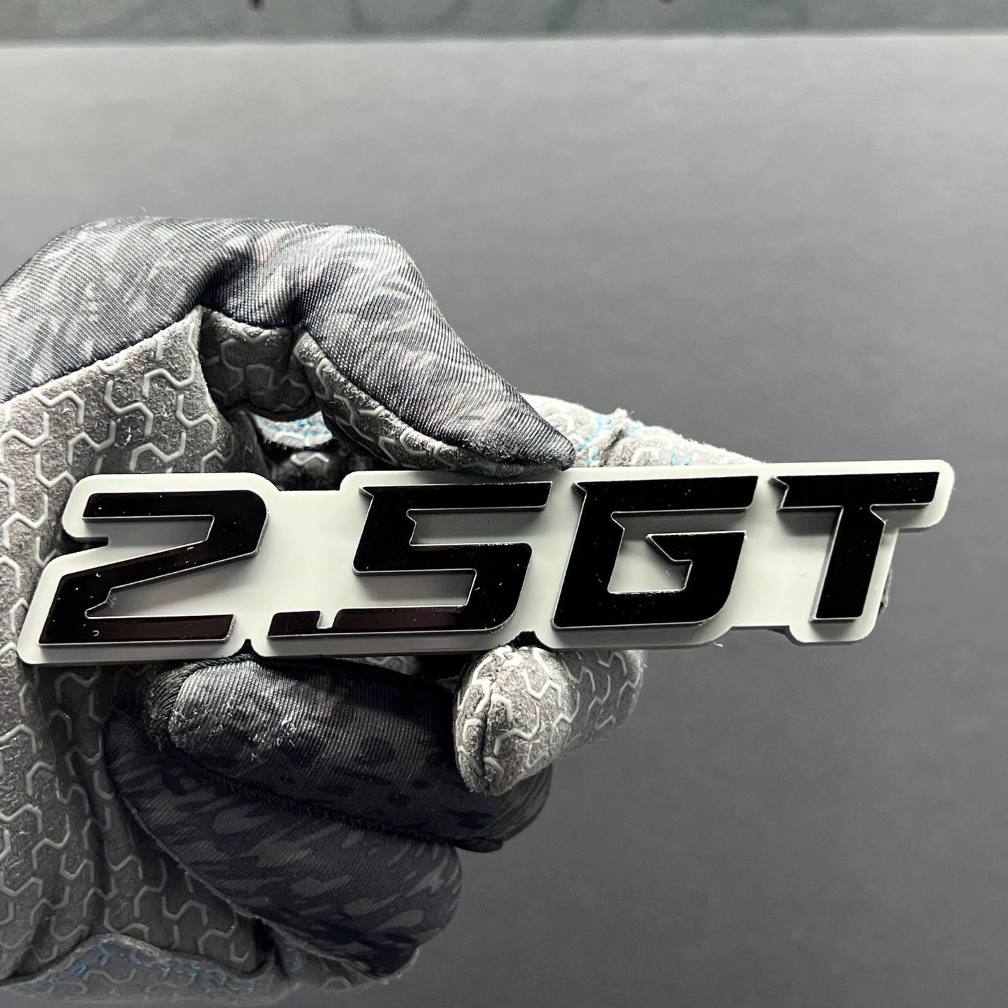 2.5 GT Multicolor 3D Emblem – Durable Acrylic Badge for SUBARU Vehicles