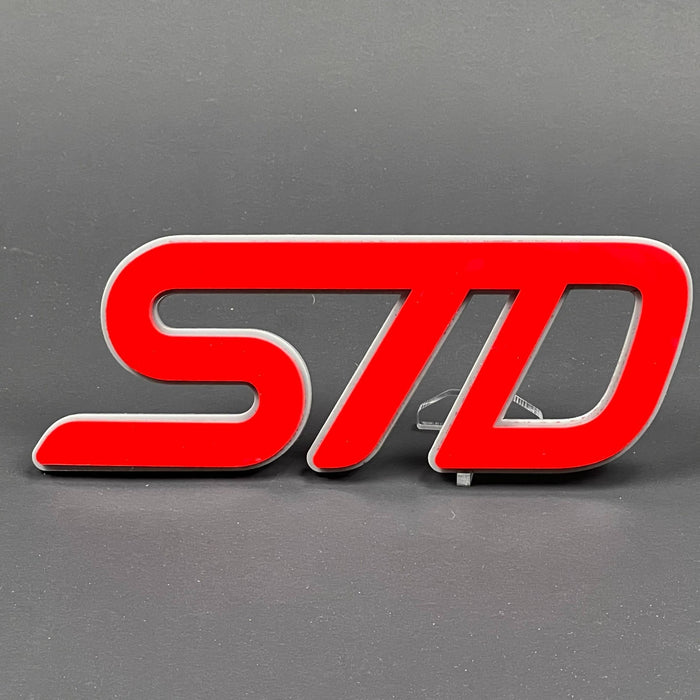 1PCS STD 3D Badge – Acrylic Fender Tailgate Car Truck Sticker Decal