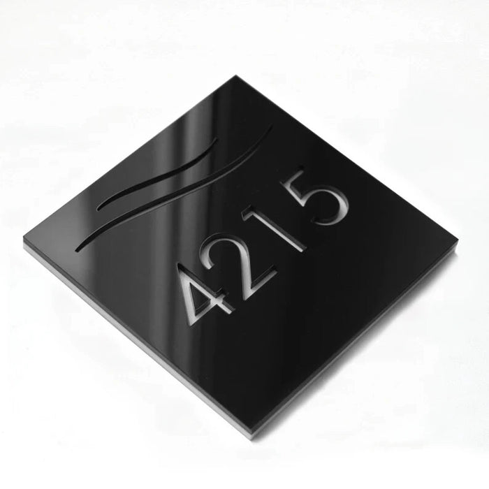 Personalised Address Plaques House Door Number Signs House Number Plaques Matt
