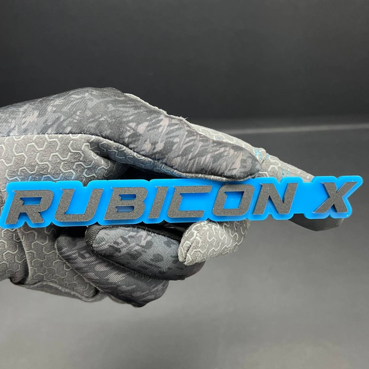 1PC Rubicon X Mate Emblem Custom Fender or Tailgate Badge for Car, SUV, or Truck