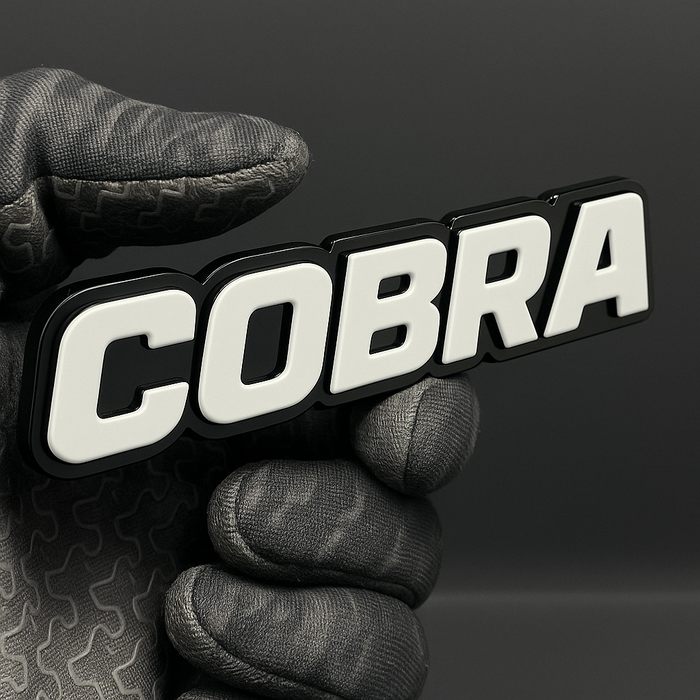 1PC COBRA Emblem Multicolor Custom Badge Sticker for Car SUV TRUCK