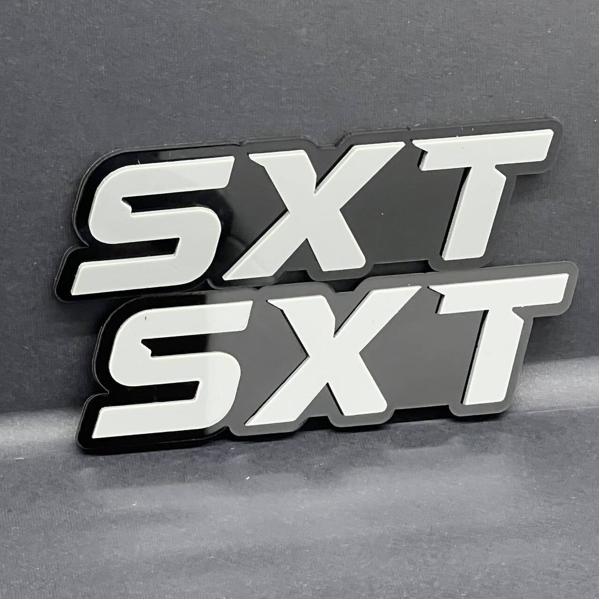 Multicolor Emblems SXT – SXT Side Fender Badges (Set of 2) for SXT Emblem