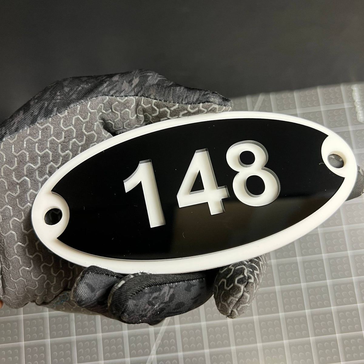 Custom 3D House Numbers – Modern Laser Cut Door Sign