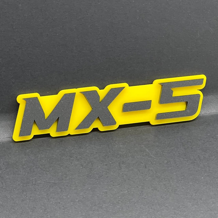 1pc Emblem MX - 5 mazda MX-5 Rear Bumper Badge Emblem Logo