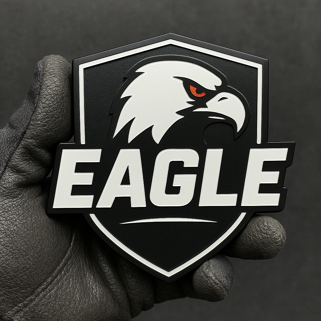 1PCS EAGLE – Multicolor Acrylic Car Fender & Trunk Decal
