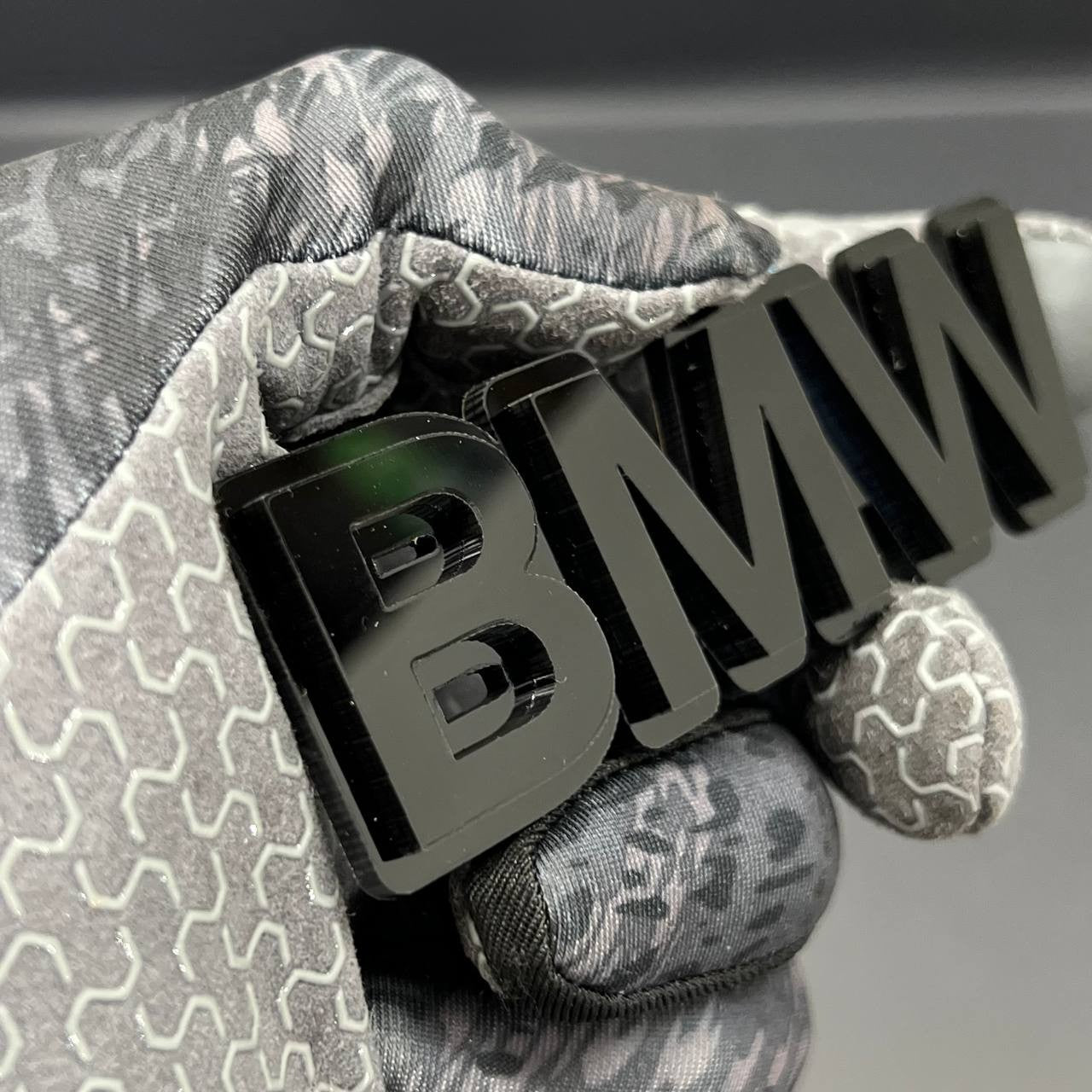 1PC BMW 3D Lettering Emblem – Exterior Badge Decal for Trunk, Fender, or Door