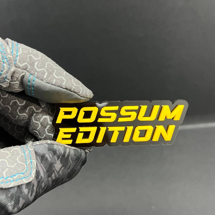 1PC POSSUM EDITION 3D Emblem Multicolor Custom Badge Sticker for Car SUV TRUCK