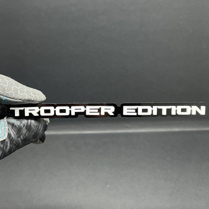 1PC TROOPER EDITION 3D Emblem Multicolor Custom Badge Sticker for Car SUV TRUCK